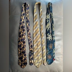 (3/$20) 100% Vintage Silk Ties